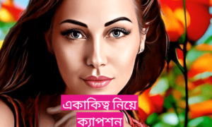 একাকিত্ব নিয়ে ক্যাপশন