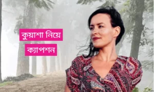 কুয়াশা নিয়ে ক্যাপশন