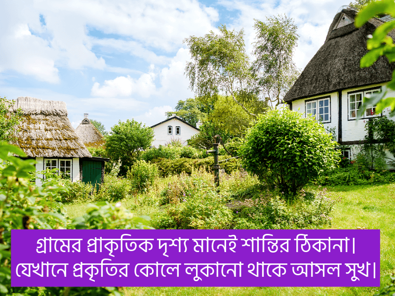 গ্রামের-প্রকৃতি-নিয়ে-ক্যাপশন
