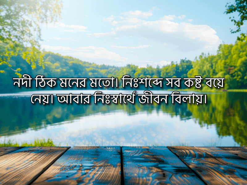 নদী-নিয়ে-স্ট্যাটাস