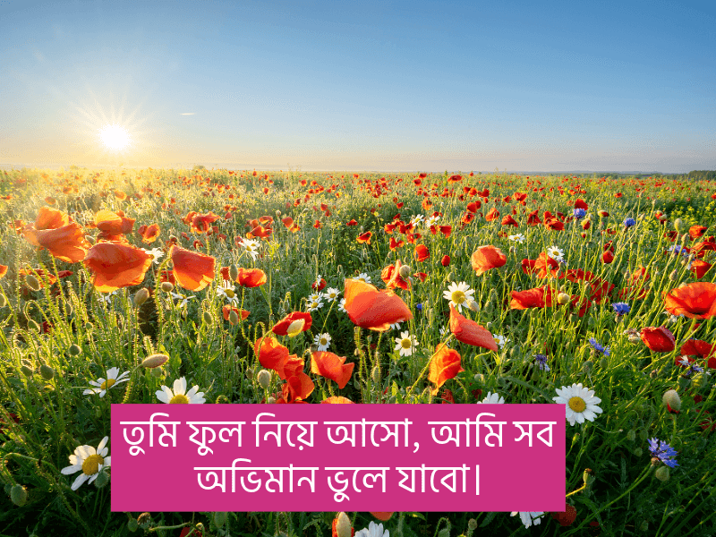 ফুল-নিয়ে-ক্যাপশন
