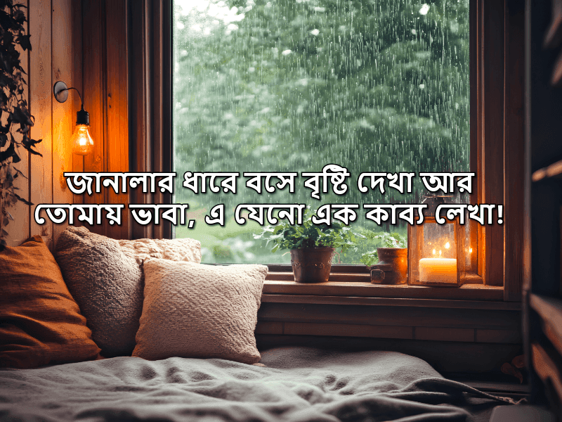বৃষ্টি-নিয়ে-রোমান্টিক-ক্যাপশন
