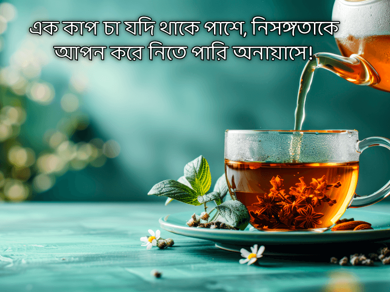 এক-কাপ-চা-নিয়ে-ক্যাপশন