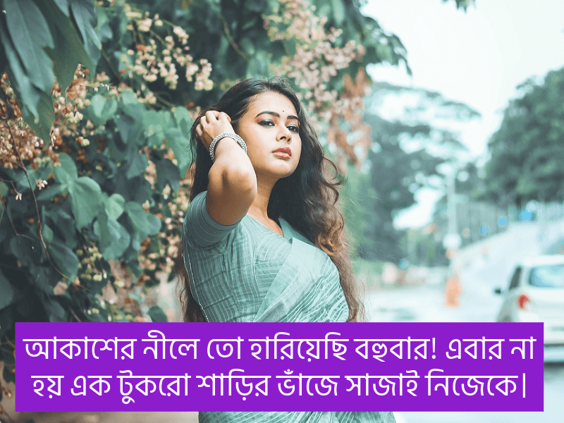 শাড়ি-নিয়ে-স্ট্যাটাস