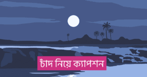 চাঁদ নিয়ে ক্যাপশন